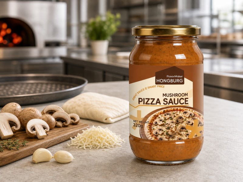 ລົດຊາດຊອດ pizza ຫຼາກຫຼາຍປະເພດສຳລັບຮ້ານຂາຍຍ່ອຍ ແລະຮ້ານອາຫານ