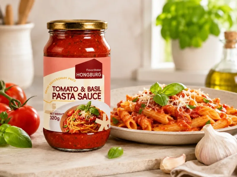 ຄລາສິກ Tomato Marinara Pasta Sauce ສໍາລັບອາຫານ Pasta