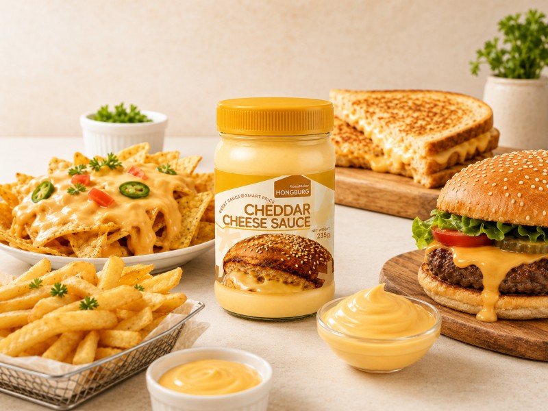 ຊອດເນີຍແຂງ Cheddar ກ້ຽງ