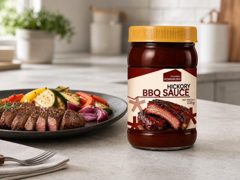 ຊອສ BBQ ແບບຄວັນ Hickory ໜາ