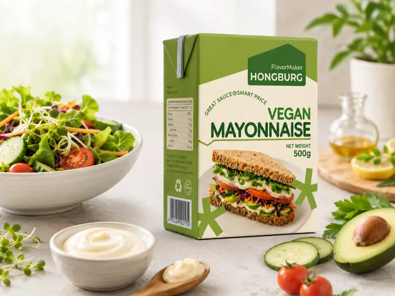Vegan Mayonnaise ໃນ Tetra Pak